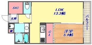 エーデルホーフ住吉本町の物件間取画像